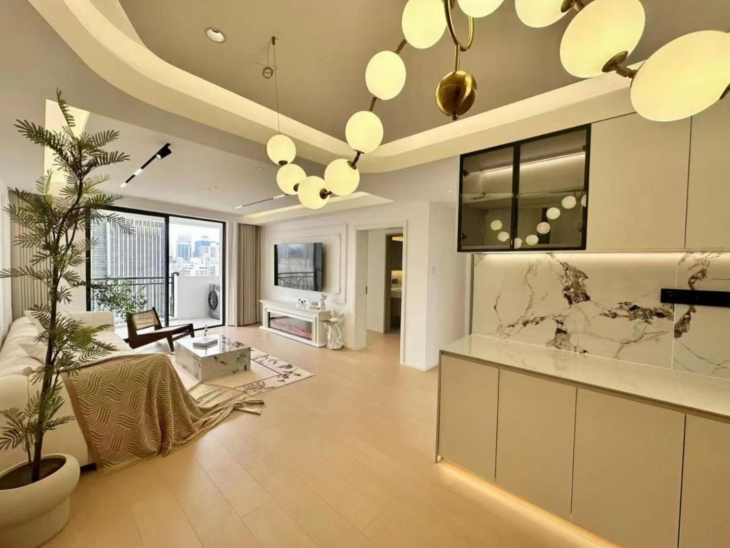 Apartment Eastern Hub - Jing'an Temple Branch Hanlin Mansion Jing'an Temple Nanjing West Road Henglong Plaza Jiuguang Center Mall Shanghai